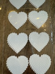 eksuccess Martha Stewart Scrapbooking Stickers Hearts/Flowers/Lady Bugs 3 New