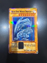 Blue Eyes White Dragon Yu-Gi-Oh Credit Card Decal/Sticker/Skin W/ Custom Finish