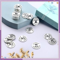 100 Pcs Token of Appreciation Metal Coins Bulk 0.79 Inch Thank You Kindness C…