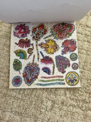 Art by Marlene 8”x8” Lot Of 4 Packs Paper Elements 750+ & Arty Paper Pad Space