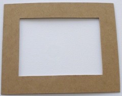 {3} *RECTANGLE FRAMES* Picture Frames Chipboard Die Cuts – 4″ x 5″