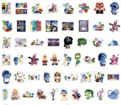 10 Random Inside Out Themed Stickers