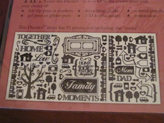 NEW UNUSED DAZZLES FAMILY STICKERS