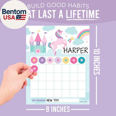 Sticker Chart for Kids Behavior at Home & Classroom – 25 Reward Chart for Kids I