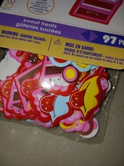 FOAMIES STICKERS,sweet treats,11 pkgs,darice,97pcs each pkg,unused,valentine .