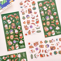 3D Puffier Sticker Sheets Decorative Sticker Cute Small Sticker for Kid & Adult