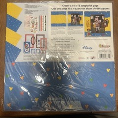 NEW Sandylion Disney Theme Scrapbooking Pack Kit Mickey & Friends