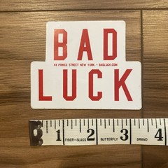 Brandy Melville Bad Luck Sticker