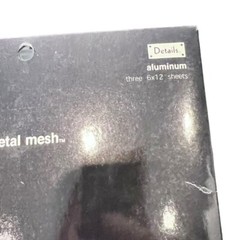 Making Memories Aluminum Metal Mesh Craft Sheets (3) 6″x12″ item# 23151 NEW