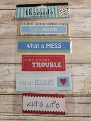 Lot of Boy & Baby Themed Sticker & Vellum Packs Scrapbook Journal Playground