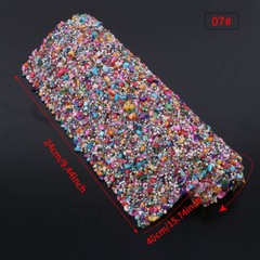 Bling Car Diamond Crystal Rhinestone Adhesive Sticker Sheet Diamante Crafts Glue