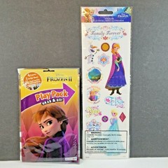Disney Princess Frozen Stickers & Grab & Go Play Pack Activity Set Coloring Book