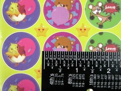 Horiechaly Lemon Scented Scratch & Sniff Interesting Bubbles Stickers