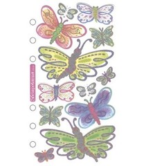 Sticko Vellum Stickers Butterflies