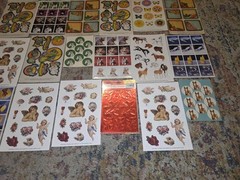 Vintage Stickers Current Inc And Other Brands Animals, Balloons Etc 24 Total
