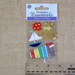 Sandylion Essentials Baby Toys Dimensional Scrapbooking Stickers