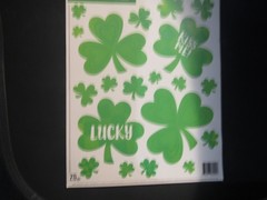 St Paticks Day GeL Calings Stickers Shamrocks Leprechauns Kiss Me I»m Irish