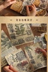 30 pcs Vintage Scrapbooking Stickers DIY Craft Supplies for Album Planner