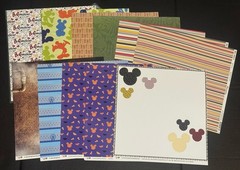Scrapbooking Lot Disney Mickey Mouse Winnie The Pooh Princesses Sticker & Pages