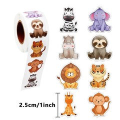1000 PCS Forest Animal Reward Stickers for Kids, Teacher Classroom Supplies