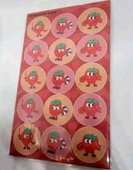Vintage Scratch And Sniff Stickers Retro 80s 90s Food Strawberry Fruit Sticker 1