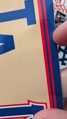 MLB Bumper Stickers Bumper Strips Lot With Flaws READ Lot Of 29