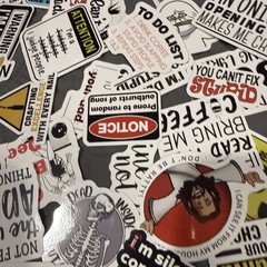 Lot Of 50+ Stickers Sarcasm Witty Rude Funny And More