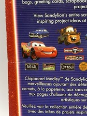 Disney Pixar Cars Chipboard Medley Sandylion Scrapbook Accents 18 Pc NIP