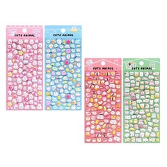 3D Puffier Sticker Sheets Adorable Small Sticker for Kid and Adult Tiny Sticker