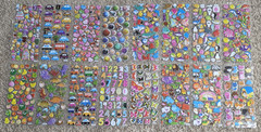 16 Different Sheets 3D Puffy Stickers Bulk Stickers for Girls Boys Kids Toddlers