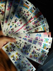 [103] sandylion sticker you choose Prism,Mickey,disney Retro