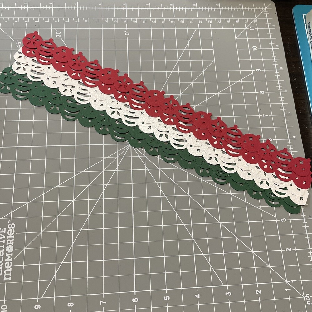 Creative Memories Ornament Chain Borders paper only Embellishments