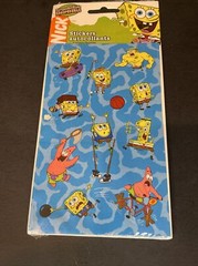 2006 Nickelodeon Viacom Spongebob Stickers Four (4) Packages NISP