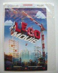 The Lego Movie Scholastic Reading club stickers package of 5 sheets