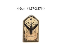 10pcs Retro Steampunk Butterfly Aesthetic ￼Stickers- Scrapbook, Journal, DIY