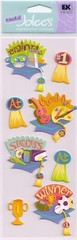 Vintage Jolee’s SUPER GRAD SCHOOL Theme 3-D Stickers 67414 FAST FREE shipping!