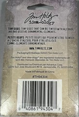 (2 PACK) Tim Holtz Idea-Ology Tiny Eggs, 50 pieces