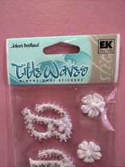 Vintage- Y2K Jolee’s Boutique Title Wave Bride Stickers NEW