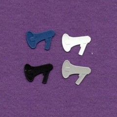 POLICE # 3 BUFFHORN die cuts scrapbook cards