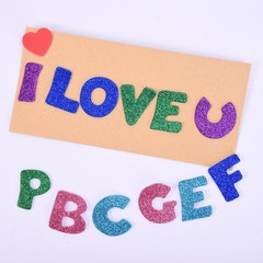 130 Pcs Glitter Foam Letters Stickers for Graduation Caps Self Adhesive Alphabet