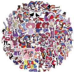 The Amazing Digital Circus Stickers Random 20pcs
