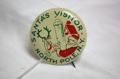 Christmas Pins and Stickers Vintage Assortment Lot of 11 X1064