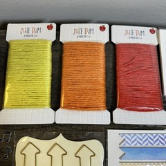 Mixed Lot Scrapbooking Supplies Junk Journaling Papers Stickers Washi
