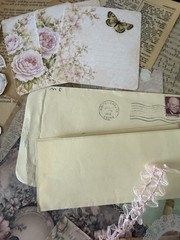 Victorian Ephemera Bundle Romantic Junk Journal Kit Collage Papers 90 + Pieces
