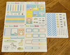 New Sweet Kawaii Design Zoo 2021 Stickers SKD (5) Sticker Sheets
