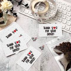 Thank You Small Business Packaging Set – 3420 Pcs Stickers, Resealable Bags & Ro