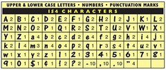 154-Count Self-Adhesive Letters, 4, Uppercase, Lowercase, Yellow, 51695