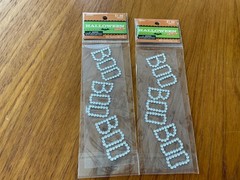 Halloween Boo Gemstones, BOO BOO BOO, 2 Packages #5920921
