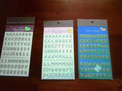 SCRAPBOOK ASSORTMENT-TOPPERS, STICKERS, PHOTO FRAMES, LETTERS, etc. – NEW
