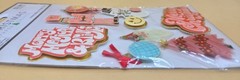 9-piece MERRY, MAGICAL & BRIGHT 3D Stickers by Christmas Paper Crafts, NEW